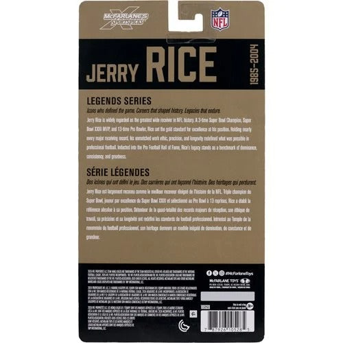 NFL McFarlane's SportsPicks Legends Series San Francisco 49ers Jerry Rice 6-Inch Action Figure - for just $26.77! 