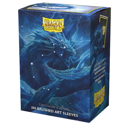 Dragon Shield: Standard 100ct Brushed Art Sleeves - Drasmorx (Constellations of Arcania) - Just $9.95! Shop now at Retro Gaming of Denver