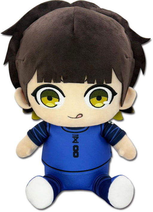 Blue Lock Meguru Bachira Team Z Uniform Sitting Pose Plush 12 inch - for just $39.99! 