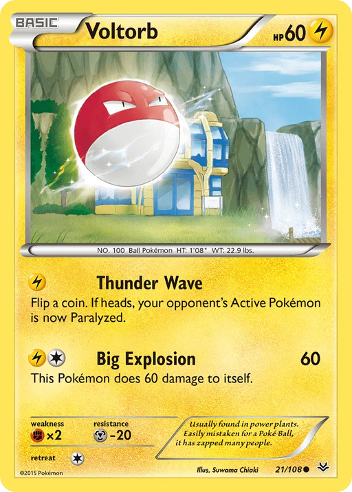 Voltorb (21/108) [XY: Roaring Skies] - for just $0.10! 