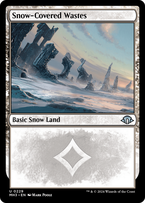 Snow-Covered Wastes (0229) [Modern Horizons 3] - Just $0.03! Shop now at Retro Gaming of Denver