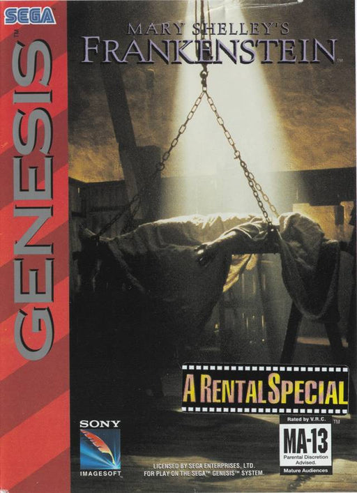 Mary Shelley's Frankenstein (Sega Genesis) - for just $0! 
