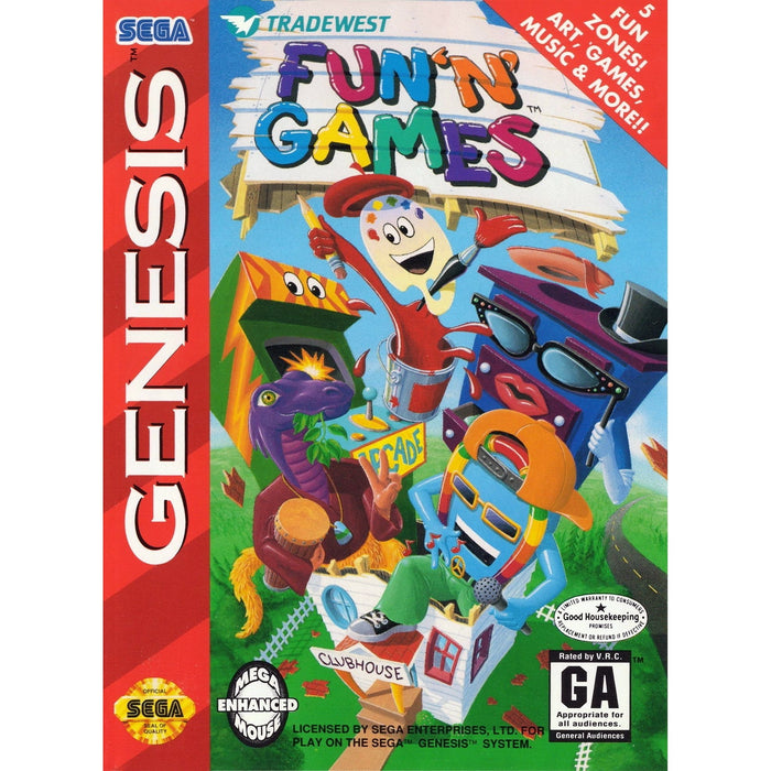 Fun 'n' Games (Sega Genesis) - Just $0! Shop now at Retro Gaming of Denver