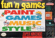 Fun 'N Games (Super Nintendo) - for just $0! 
