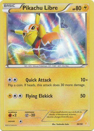 Pikachu Libre (30/30) [XY: Trainer Kit 3 - Pikachu Libre] - for just $21.35! 