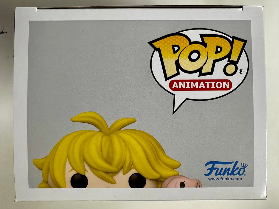 Funko Pop Animation Meliodas With Hawk #1497 Seven Deadly Sins Captain 2023 - for just $13! 