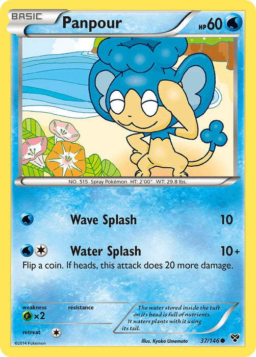 Panpour (37/146) [XY: Base Set] - for just $0.10! 