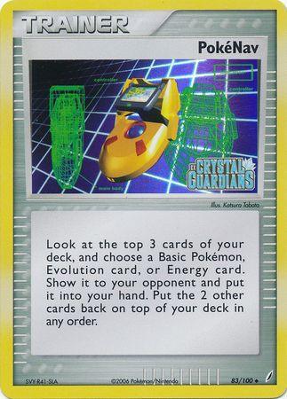 PokeNav (83/100) (Stamped) [EX: Crystal Guardians] - for just $0.95! 