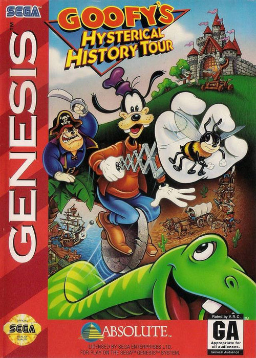 Goofy's Hysterical History Tour (Sega Genesis) - for just $0! 