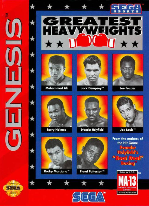 Greatest Heavyweights (Sega Genesis) - for just $0! 