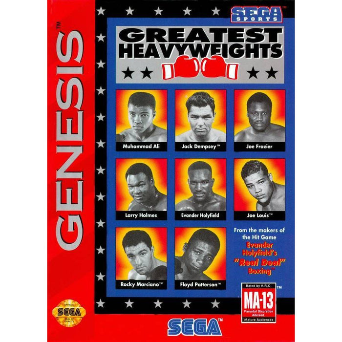 Greatest Heavyweights (Sega Genesis) - Just $0! Shop now at Retro Gaming of Denver