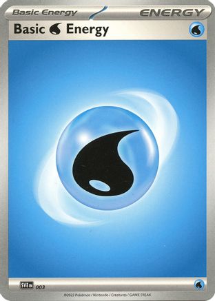 Basic Water Energy 003 - SV01 Scarlet & Violet Base Set - for just $0.03! 