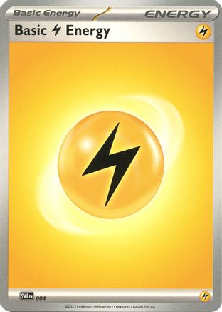 Basic Lightning Energy 004 - SV01 Scarlet & Violet Base Set - for just $0.05! 