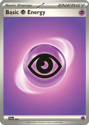 Basic Psychic Energy 005 - SV01 Scarlet & Violet Base Set - for just $0.05! 