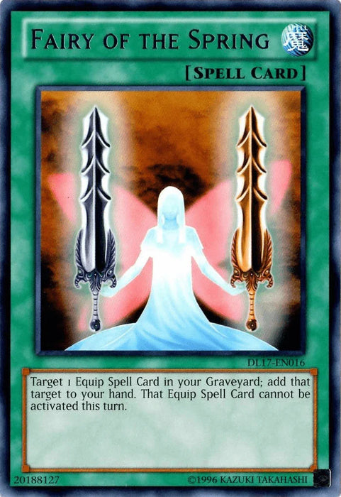 Fairy of the Spring (Blue) [DL17-EN016] Rare - for just $0.20! 