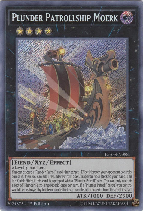 Plunder Patrollship Moerk [IGAS-EN088] Secret Rare - for just $0.20! 