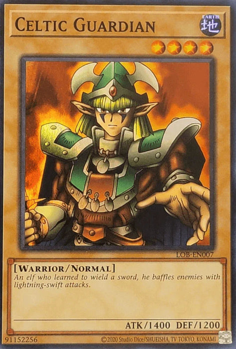 Celtic Guardian (25th Anniversary) [LOB-EN007] Super Rare - for just $1.60! 