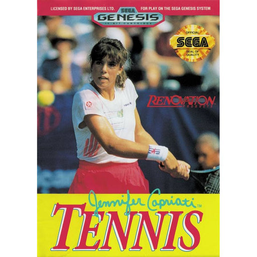 Jennifer Capriati Tennis (Sega Genesis) - Just $0! Shop now at Retro Gaming of Denver