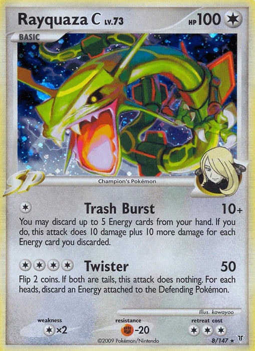 Rayquaza C (8/147) [Platinum: Supreme Victors] - for just $28.75! 