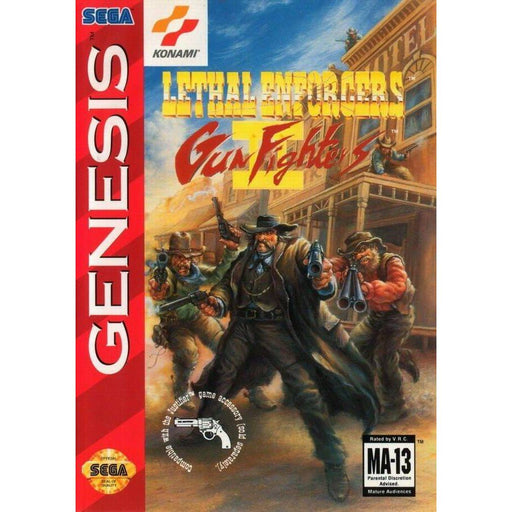 Lethal Enforcers II Gun Fighters (Sega Genesis) - Just $0! Shop now at Retro Gaming of Denver