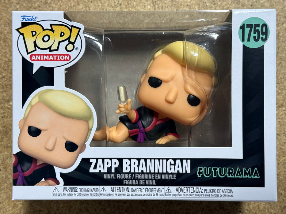 Funko Pop! Animation Zapp Brannigan #1759 Futurama Season Four 2024 - for just $13! 