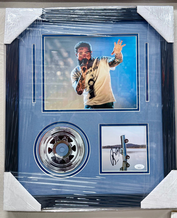 Post Malone Signed Country Album “F-1 Trillion” Custom Framed CD Booklet With JSA COA - for just $450! 