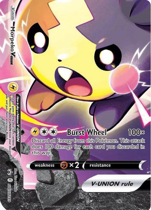 Morpeko V-Union (SWSH289) [Sword & Shield: Black Star Promos] - for just $0.80! 