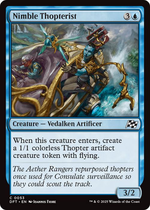 Nimble Thopterist (DFT-053) - Aetherdrift - for just $0.04! 