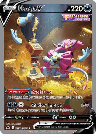 Hoopa V GG53/GG70 - Crown Zenith Galarian Gallery Holofoil - for just $5.23! 