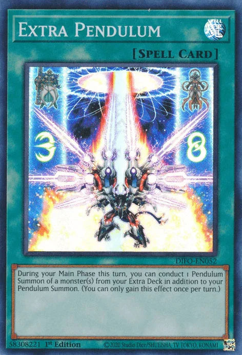 Extra Pendulum [DIFO-EN052] Super Rare - for just $0.10! 