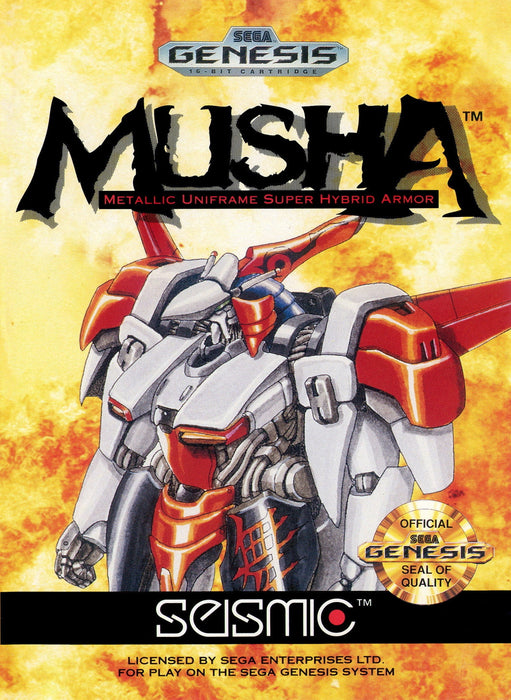 MUSHA: Metallic Uniframe Super Hybrid Armor (Sega Genesis) - for just $0! 