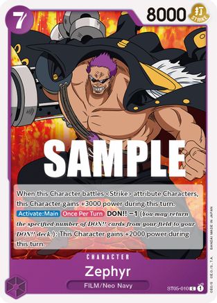 Zephyr (ST05-010) - Starter Deck 5: Film Edition - for just $0.13! 