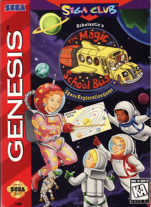 Scholastic's The Magic School Bus: Space Exploration Game (Sega Genesis) - for just $0! 