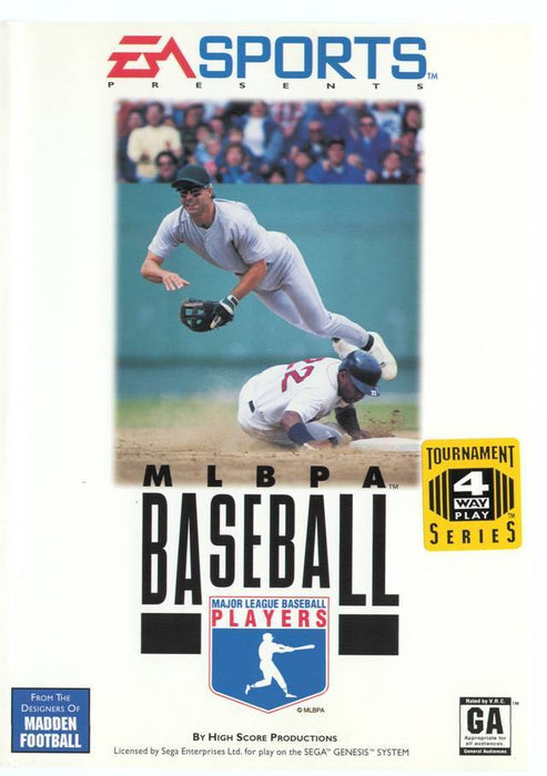 MLBPA Baseball (Sega Genesis) - for just $0! 