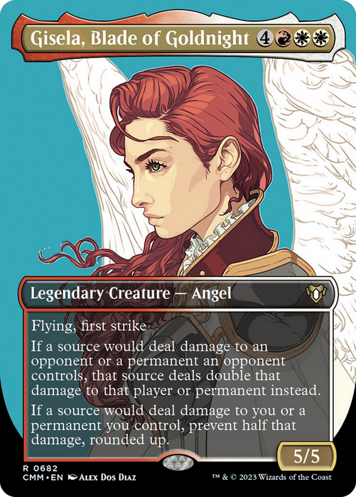 Gisela, Blade of Goldnight (CMM-682) - Commander Masters (Borderless) - for just $1.60! 