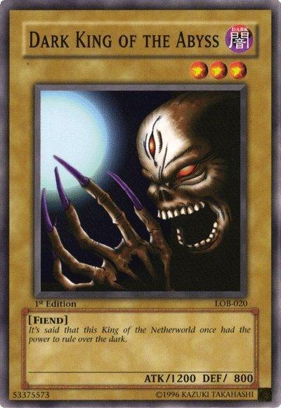 Dark King of the Abyss [LOB-020] Common - for just $0.10! 
