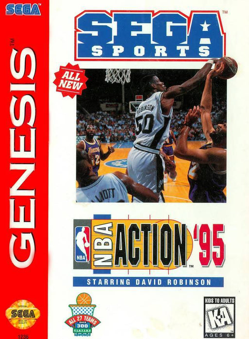 NBA Action '95 starring David Robinson (Sega Genesis) - for just $0! 
