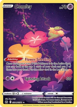 Comfey GG14/GG70 - Crown Zenith Galarian Gallery Holofoil - for just $1.43! 