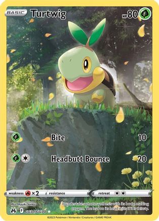 Turtwig GG31/GG70 - Crown Zenith Galarian Gallery Holofoil - for just $4.18! 