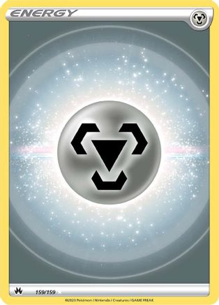 Metal Energy (Texture Full Art) 159/159 - Crown Zenith Holofoil - for just $1.55! 