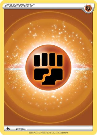 Fighting Energy (Texture Full Art) 157/159 - Crown Zenith Holofoil - for just $2! 