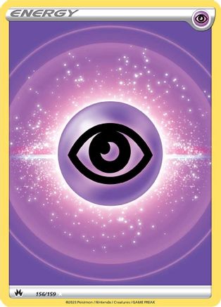 Psychic Energy (Texture Full Art) 156/159 - Crown Zenith Holofoil - for just $2.10! 