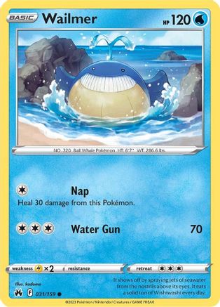 Wailmer 031/159 - Crown Zenith - for just $0.05! 