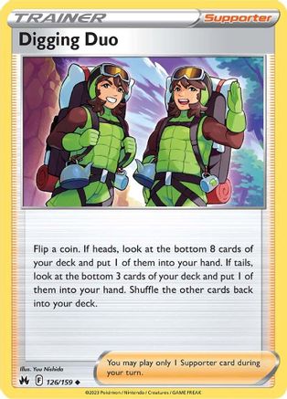 Digging Duo 126/159 - Crown Zenith - for just $0.05! 