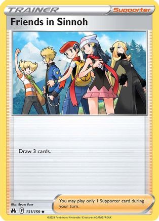 Friends in Sinnoh 131/159 - Crown Zenith - for just $0.06! 