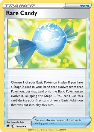 Rare Candy 141/159 - Crown Zenith - for just $0.08! 