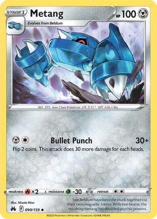 Metang 090/159 - Crown Zenith - for just $0.06! 