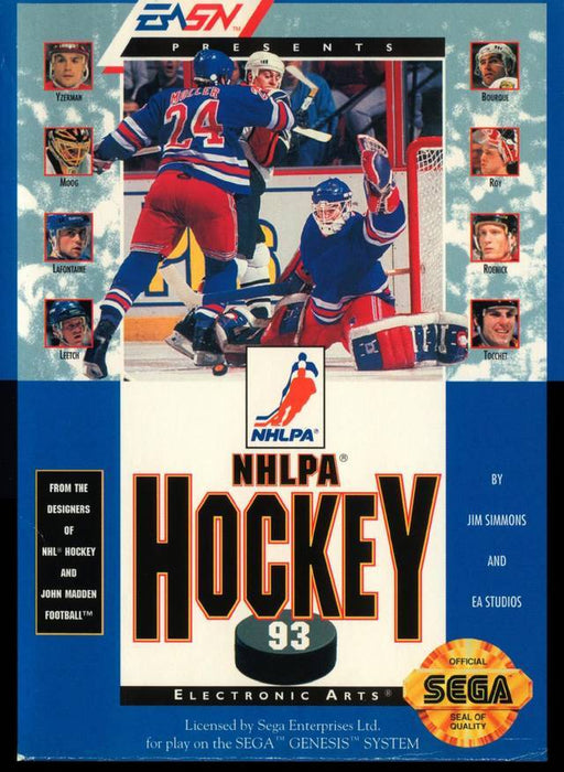NHLPA Hockey '93 (Sega Genesis) - for just $0! 