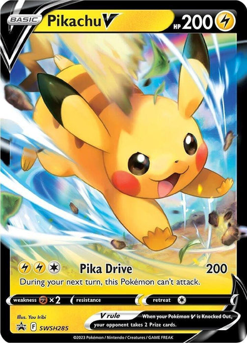 Pikachu V (SWSH285) [Sword & Shield: Black Star Promos] - for just $2.20! 