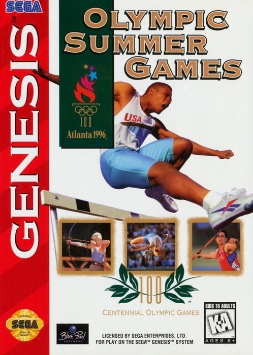 Olympic Summer Games: Atlanta 1996 (Sega Genesis) - for just $0! 